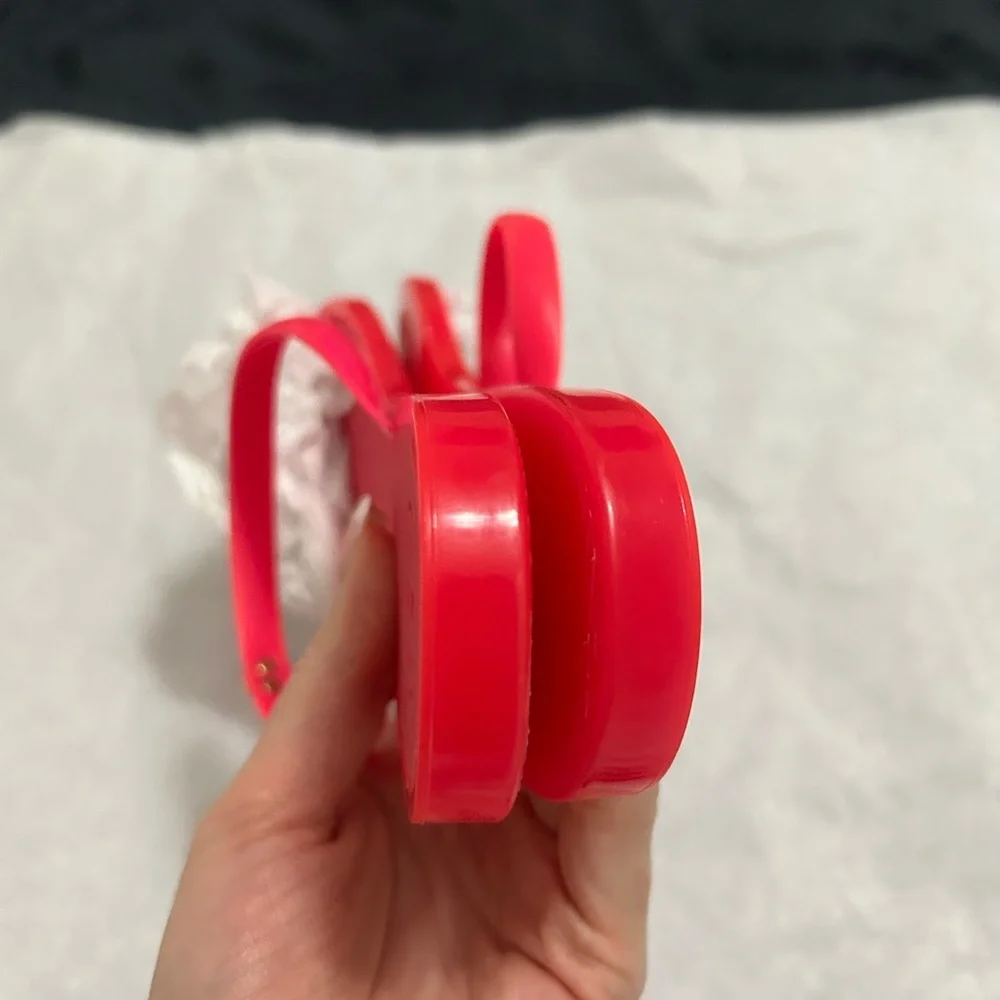 Tory Burch Women's PINK JELLY SANDALS - Picture 8 of 9